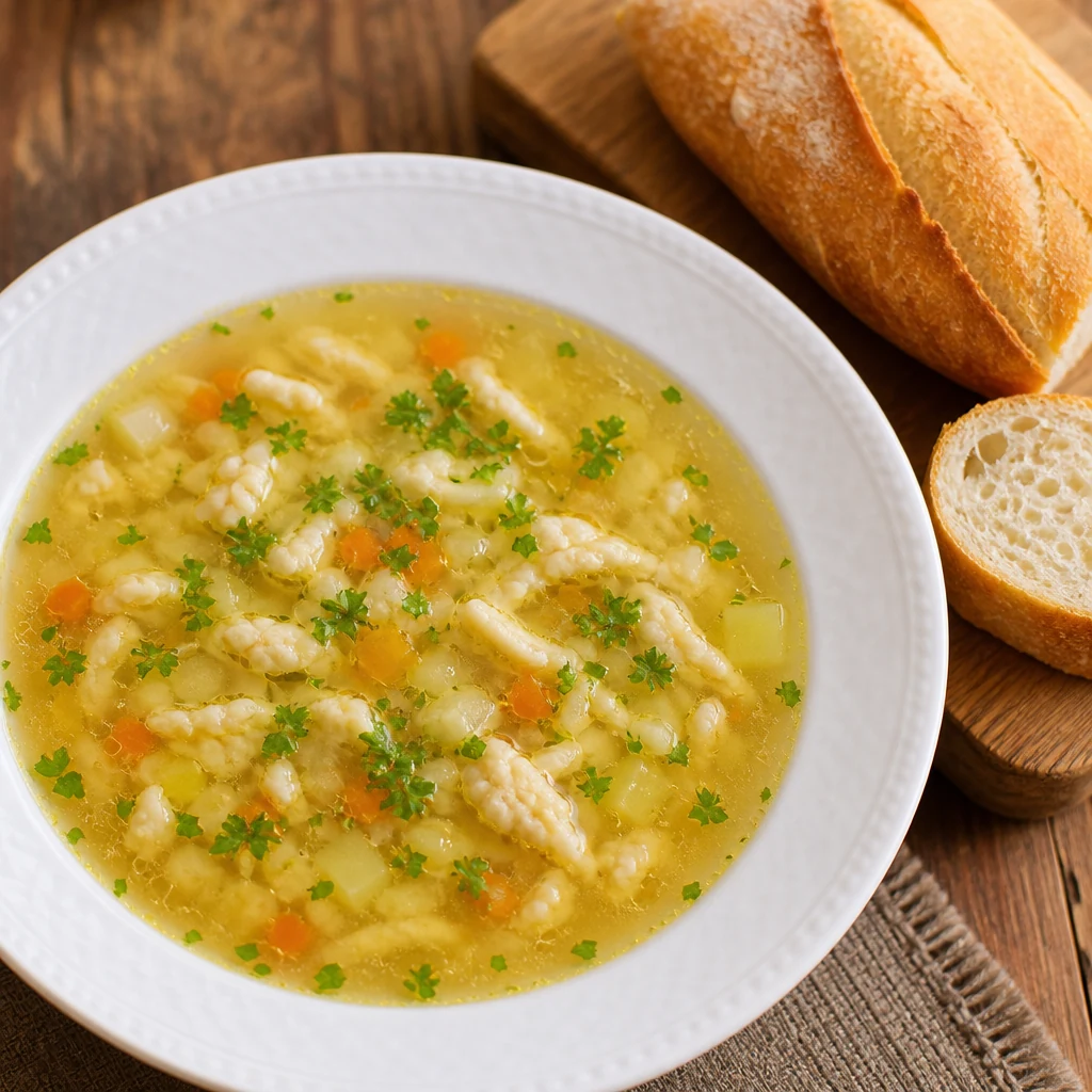 Eintropfsuppe