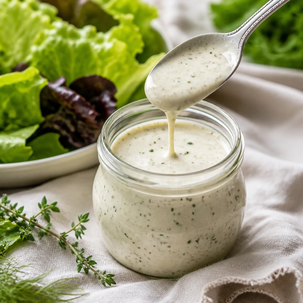 Leichtes Joghurt-Dressing