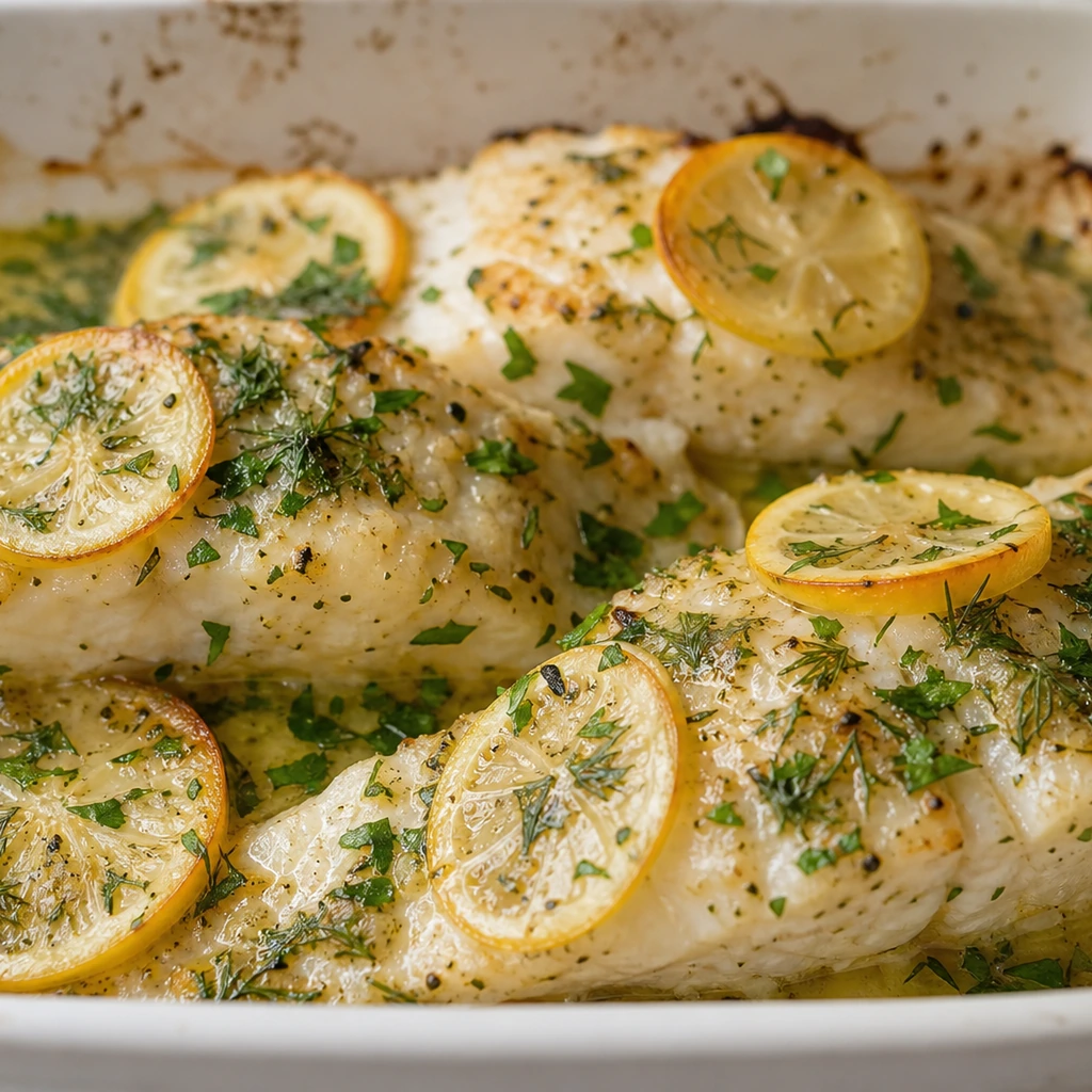 Saiblingsfilet aus dem Ofen