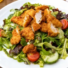 Backhendlsalat