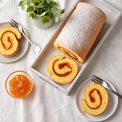 Biskuit-Roulade